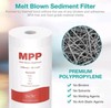SimPure Sediment Water Filter 5 Micron 10" x 4.5" Whole House MPP-F10B-5 gallery