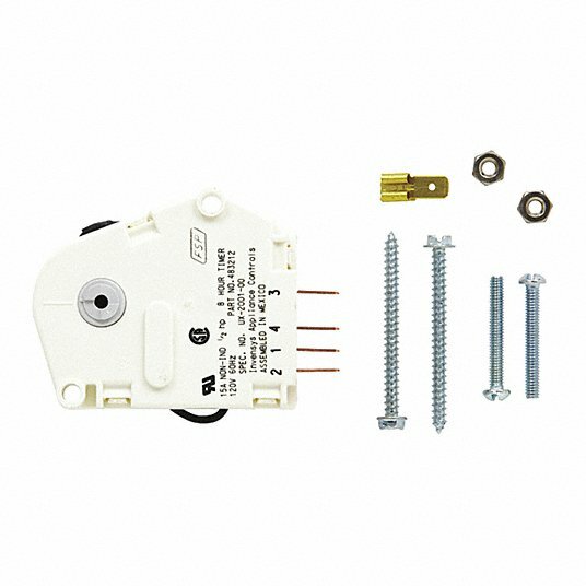 Genuine OEM Whirlpool Defrost Timer W10822278 gallery