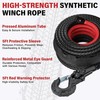 Synthetic Winch Rope Kit - 1/2" x 100' 31,500 lbs Kinetic Recovery Cable for gallery