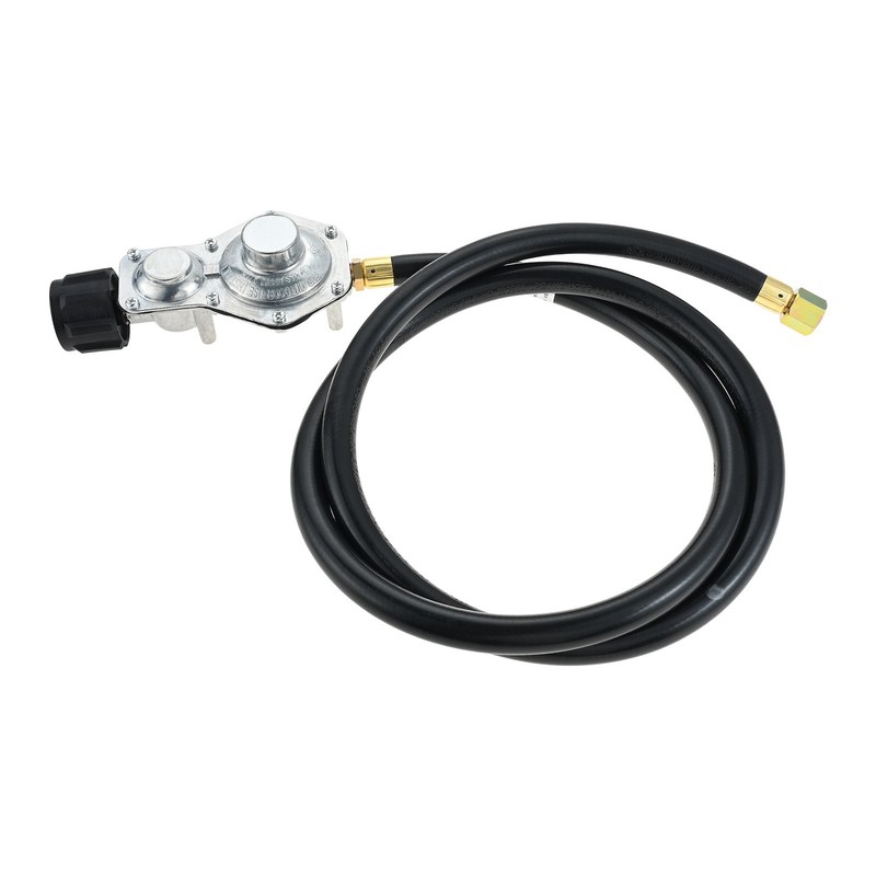 Dual Fuel Generator Two-Stage Propane Regulator 5FT Hose 3/8" Female Flare Nut gallery