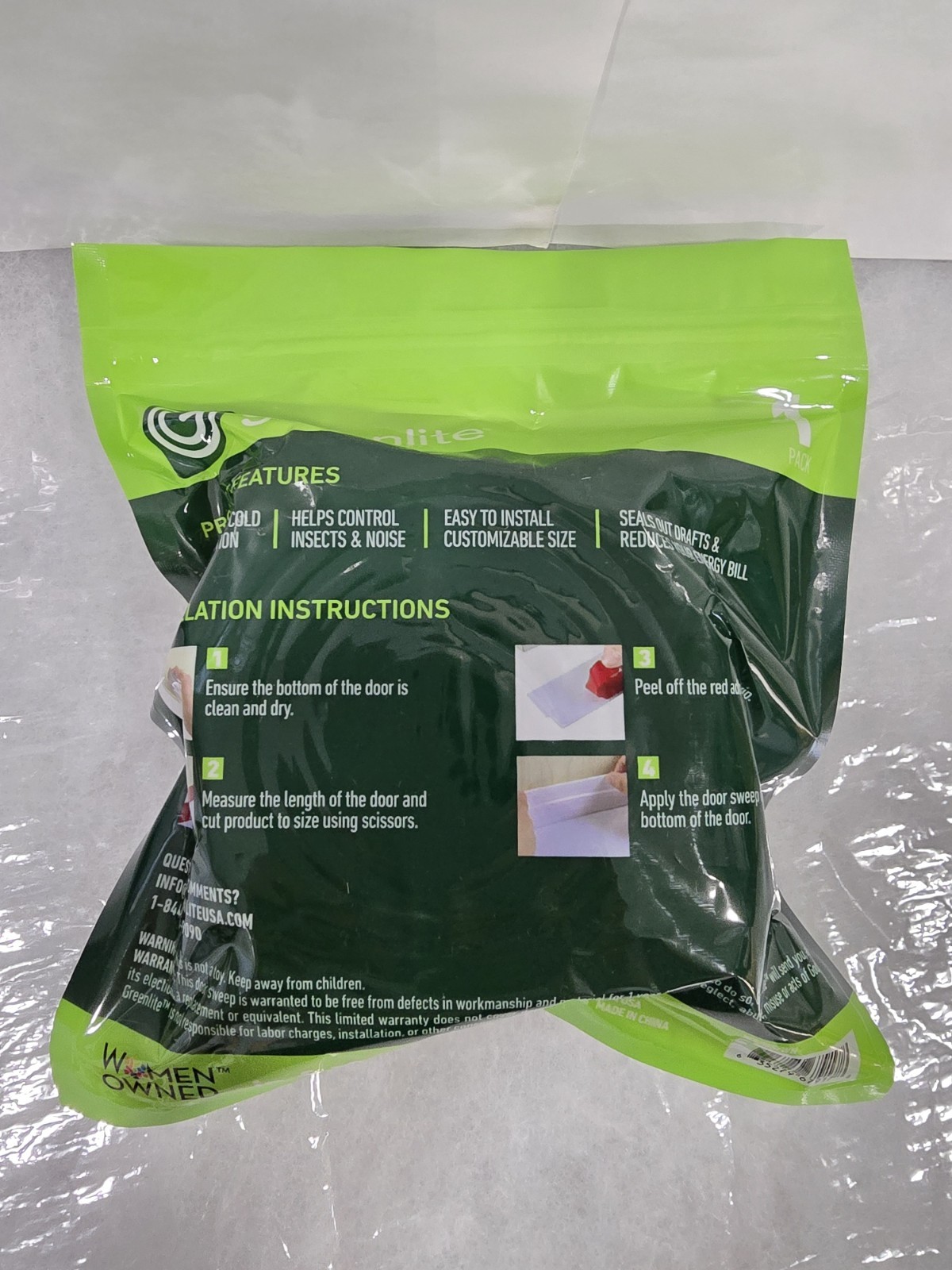 Under Door Sweep Weather Strip Door Draft Stopper Blocker Strong Adhesive gallery