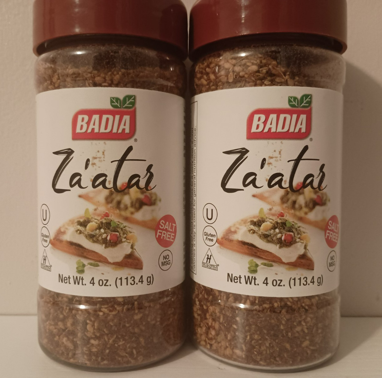 Badia® Za'atar Mediterranean Seasoning Blend 4 oz (2 Pack) Salt Free, Kosher, GF gallery