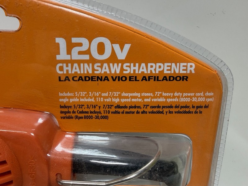 Power Care Electric Chainsaw Sharpener 120 Volt #467-164 gallery
