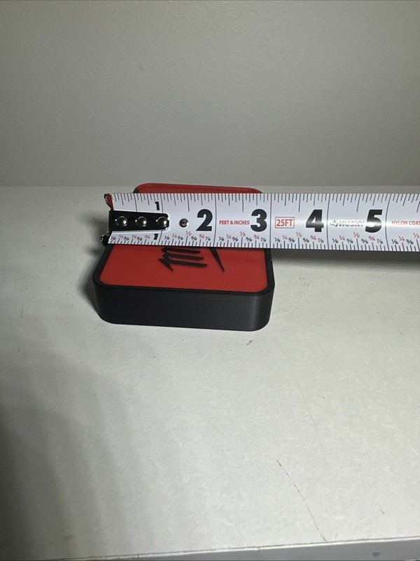 Milwaukee Container Red / Black – Slide Top Storage Box 3D Printed 4” X 3” gallery