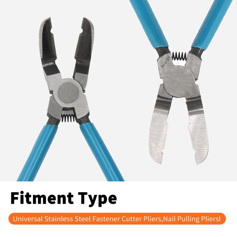 Mutipurpose Diagonal Cutting Pliers Wire Flush Cutters Stripper Car Trim Panel C gallery