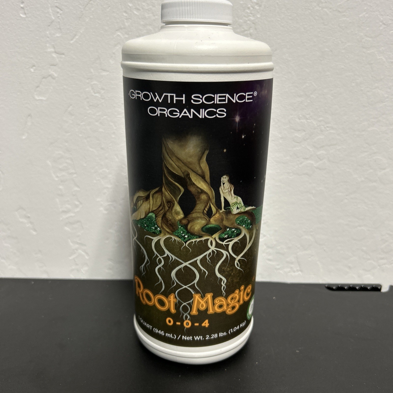 Growth Science Organic Root Magic 1 Quart 1QT Nutrient Plant 0-0-4 NEW gallery