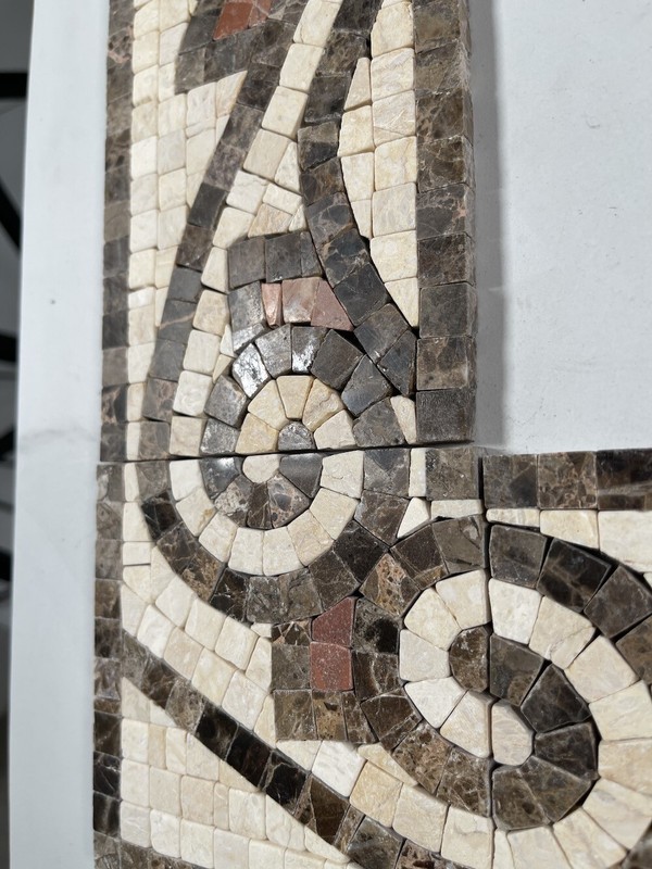 B0039PT Marble Mosaic Border Listello Accent Tile Waltz Beige 4x12 Polished gallery