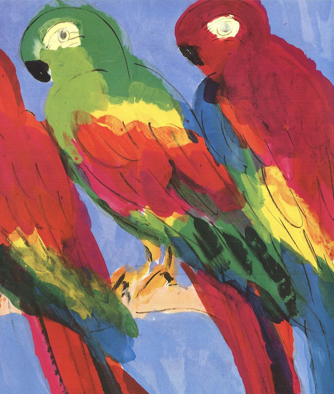 WALASSE TING Parrots gallery