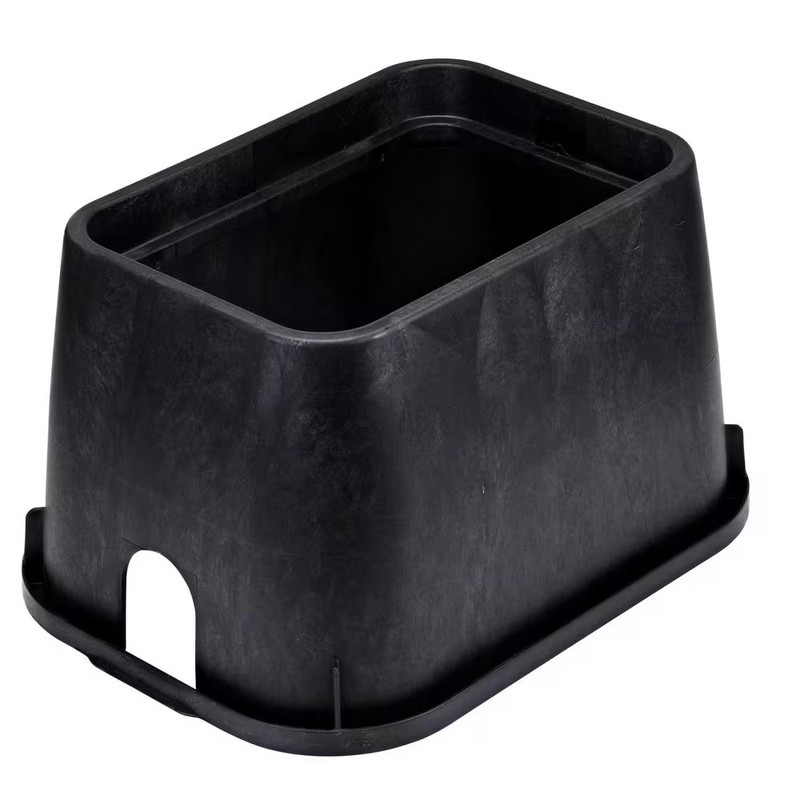 14 In. X 19 In. Rectangular Standard Series Valve Box & Cover, 12 In. Height, Bl gallery