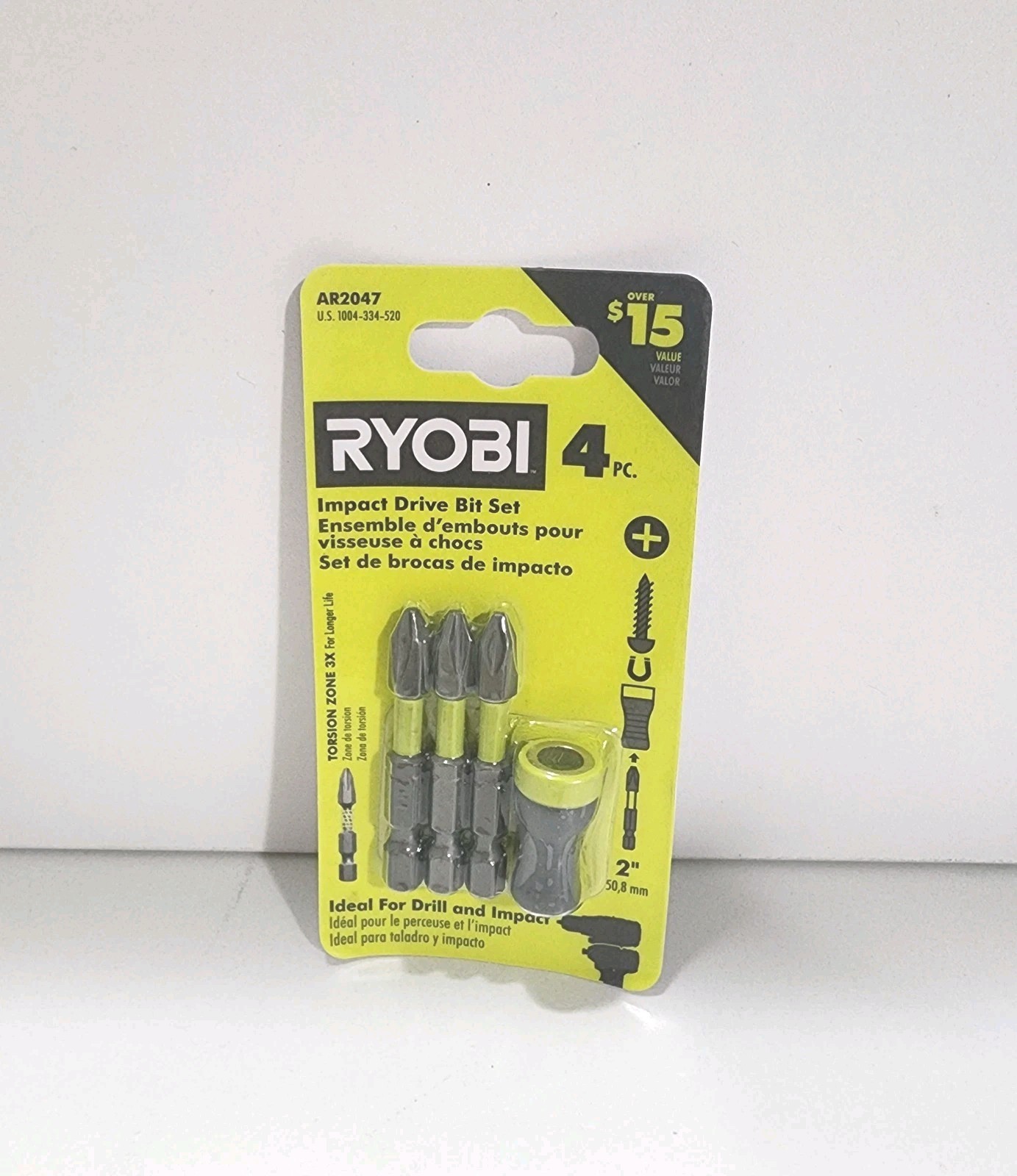 Ryobi AR2047 Impact Driver Bit Set 4pc. gallery