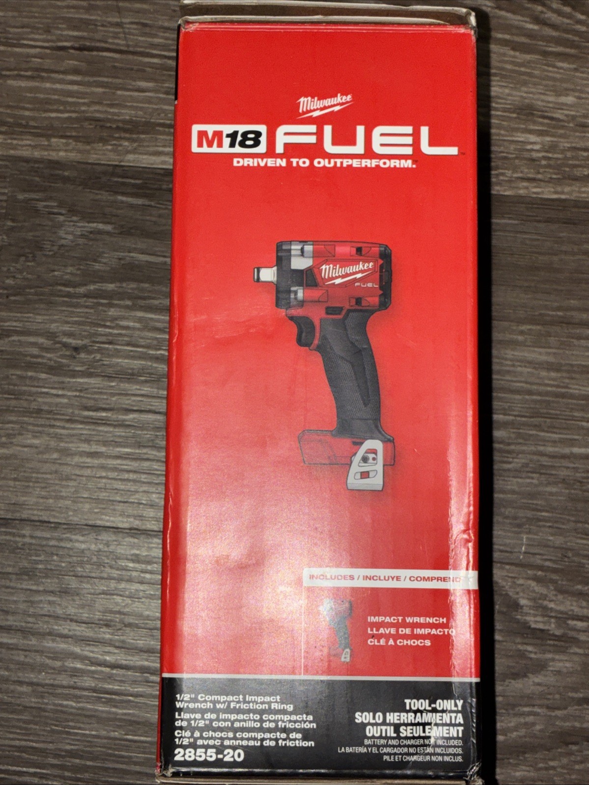 Milwaukee M18 FUEL 18V Compact Impact Wrench - 2855-20 Tool Only gallery