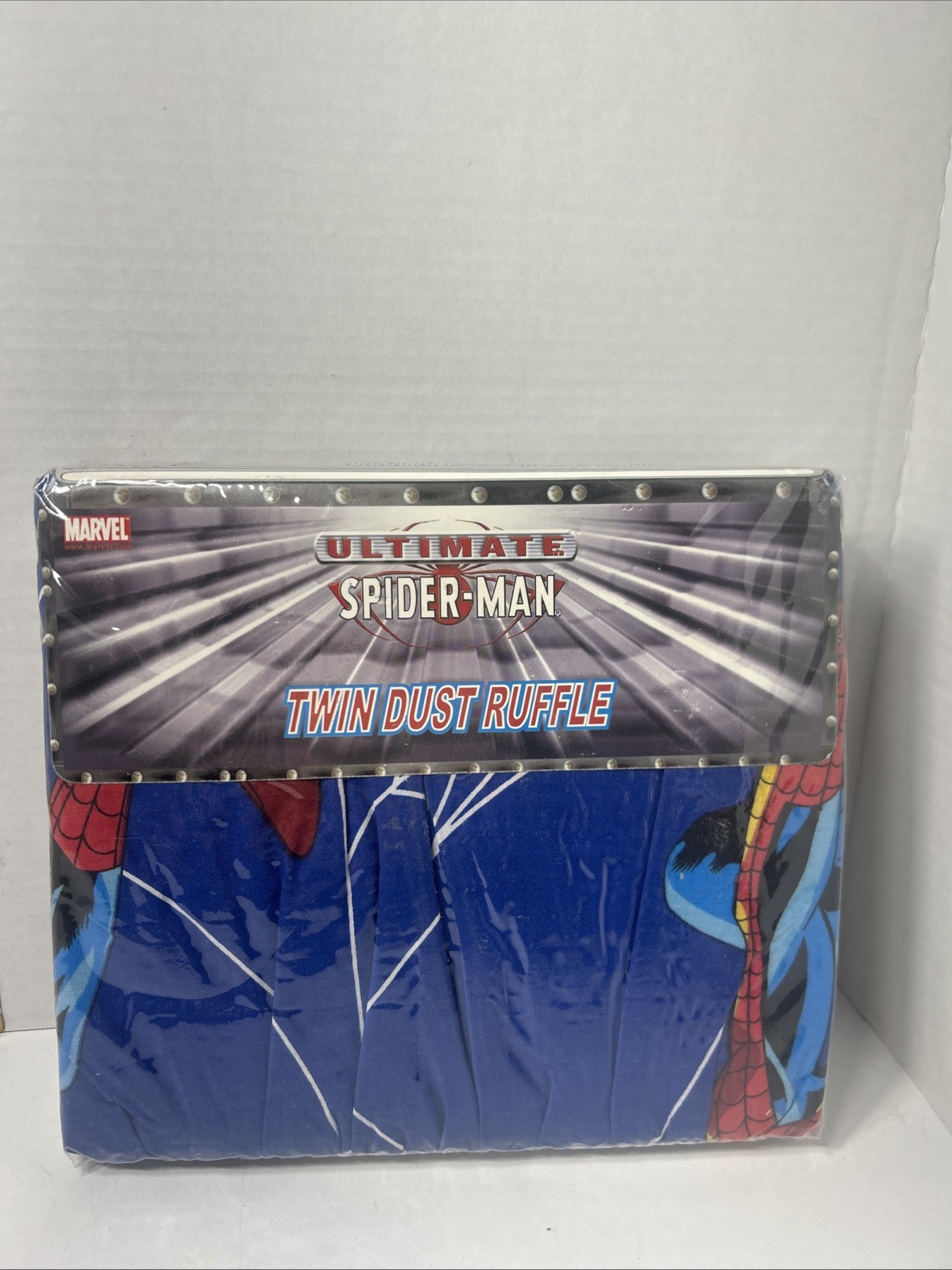 Ultimate Spider-Man Twin Dust Ruffle NEW Marvel Vintage Blend Jay France gallery