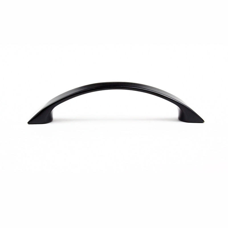 Square Modern Handles Pulls Kitchen Cabinet Hardware Matte Black 96mm KPT gallery