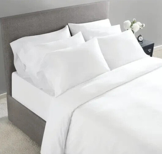 NEW! 12 PACK WynRest Standard Pillowcase 21" x 31" White Hotel Quality gallery