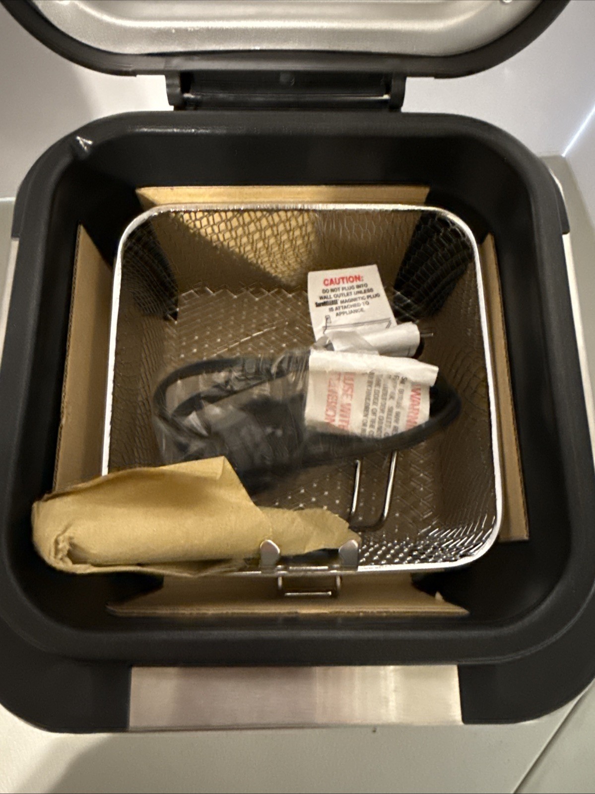 Oster CKSTDF102-SS Electric Deep Fryer - Silver/Black Open Box gallery