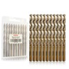 Luckyway 1/4 Inch Cobalt Drill Bits (10 Pack), M35 HSS Metal 1/4" 0.25 inches gallery