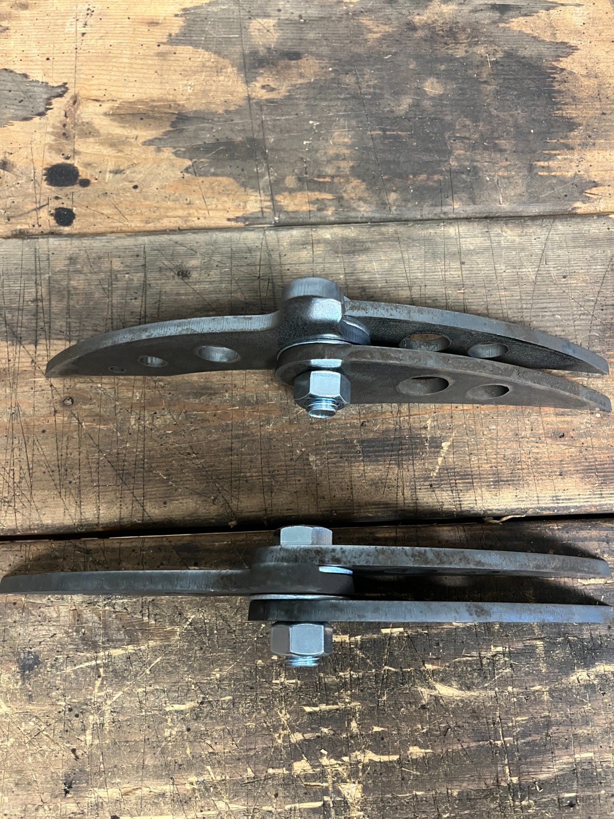 Universal hinges with built in stop Weld On gallery