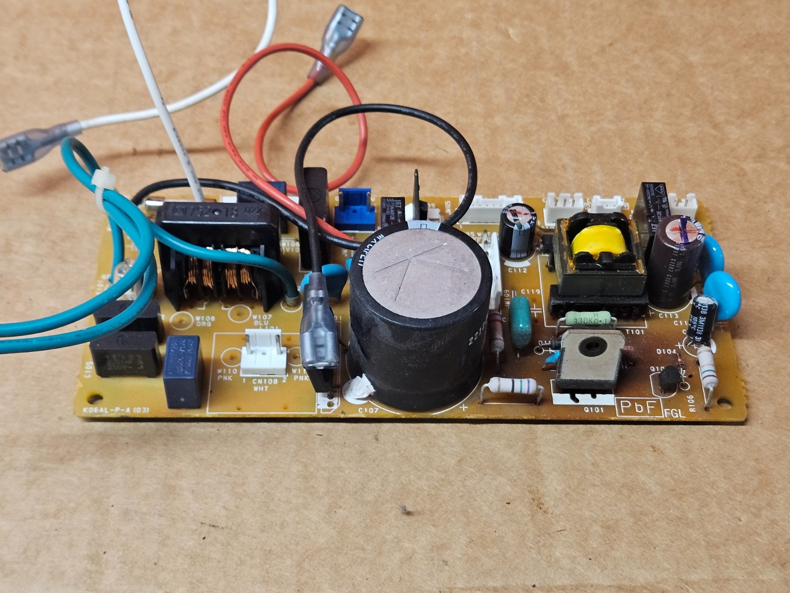 Fujitsu K06AL-1006HSE-P0 Power Supply PCB Board K06AL-P-A(03) F12 04 10 Q0RN gallery