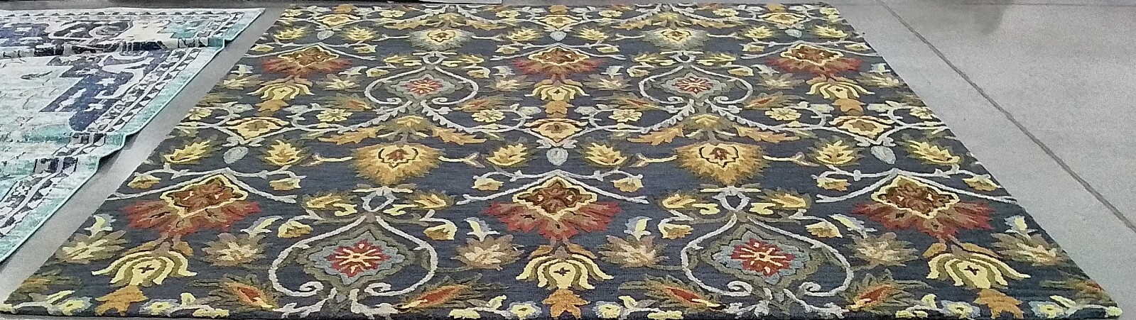 NAVY / MULTI 10'-0" x 10'-0" Flaw in Rug, Reduced Price 1172768456 BLM402A-10SQ gallery