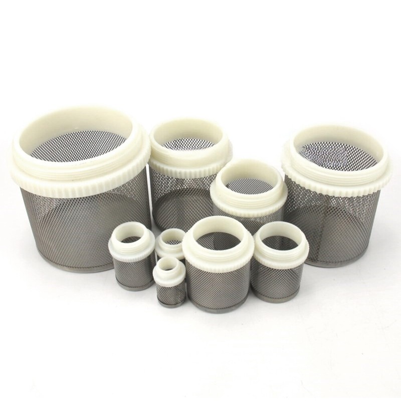 Strainer-Suction and Sump Filter, Stainless Steel Mesh Male Thread 1/2" to 4" gallery