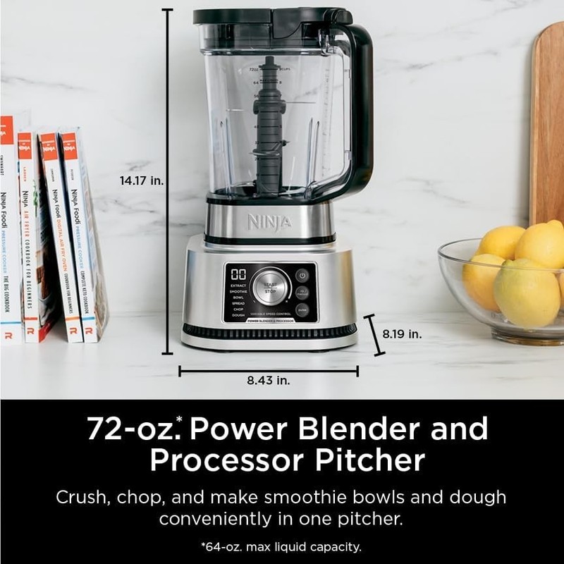 Ninja - Foodi Power Blender & Processor System Smoothie Bowl Maker SS351 gallery