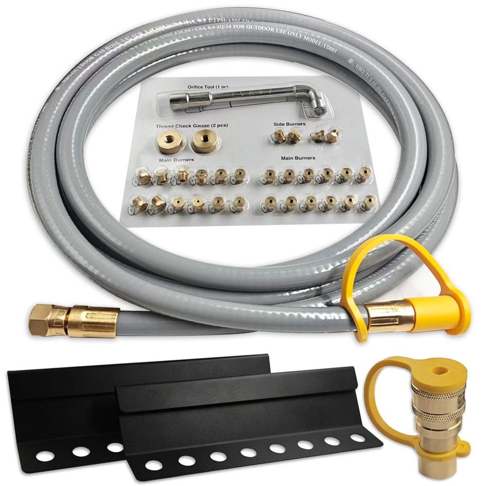 Blackstone Natural Gas Conversion Kit 28 30 36 Inch Griddle Propane to Natural G