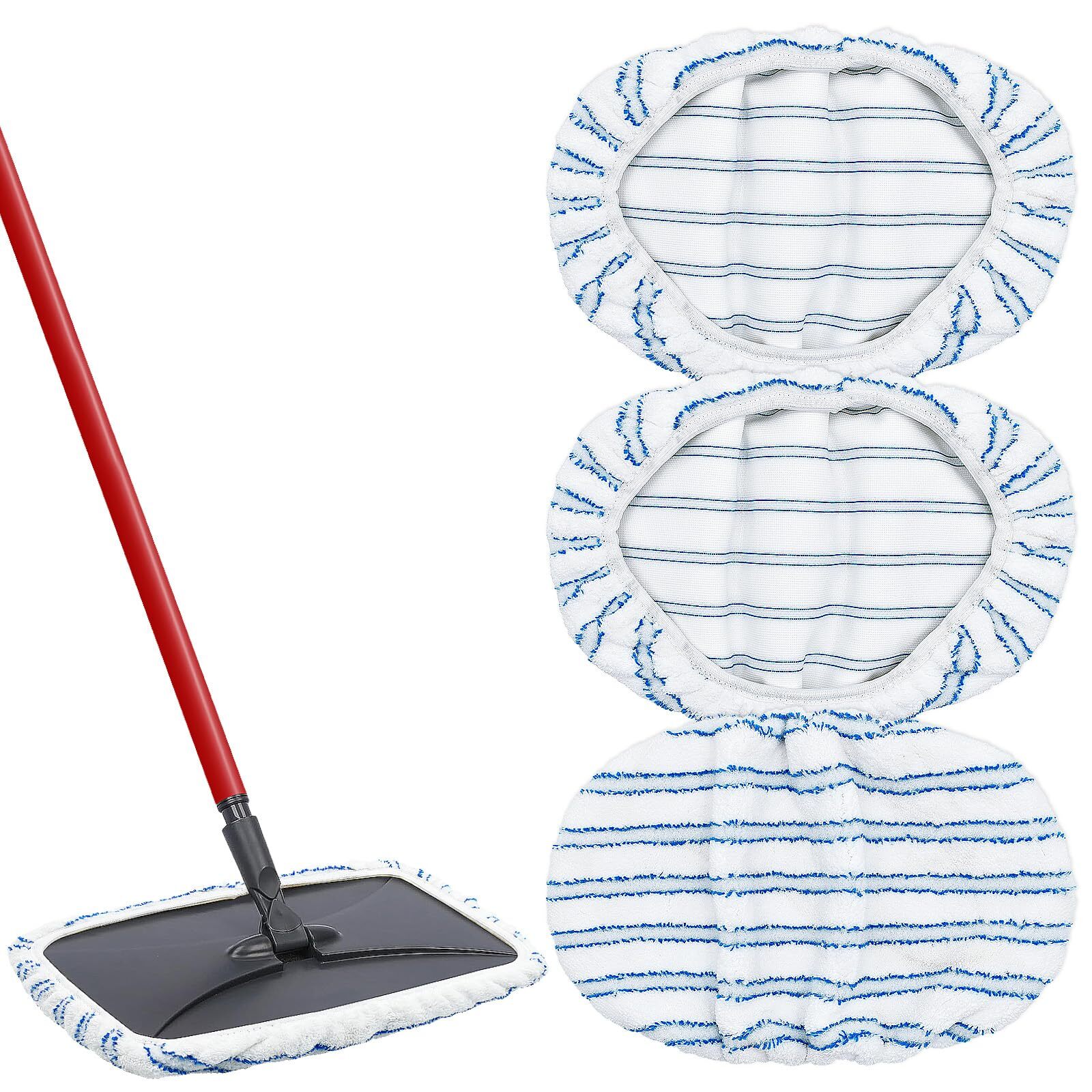 Mop Pads Replacement for O-Cedar Hardwood Floor 'N More Microfiber Mop, 3 Pack M gallery