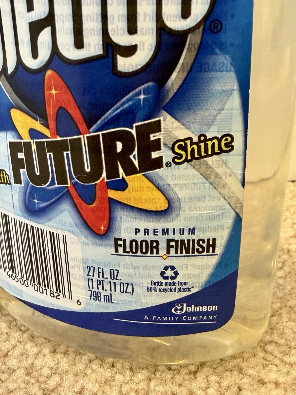 Pledge Future Shine Premium Floor Finish 27 fl oz. SC Johnson gallery