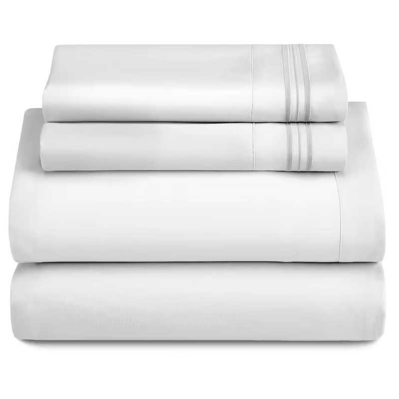 LUX Décor Sheet Set - 3 Piece Ultra-Soft Microfiber Bed Sheets with Flat Sheet, gallery