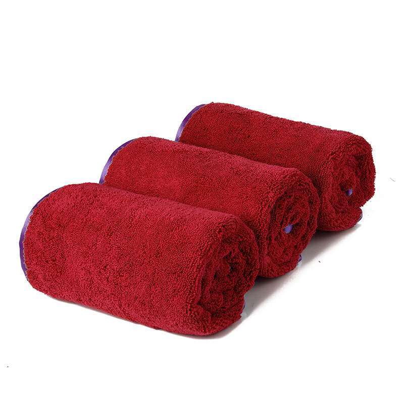 12 Pcs Microfiber Towel Deluxe Soft Car Wash Drying Cleaning Cloth Large 16"x24" gallery