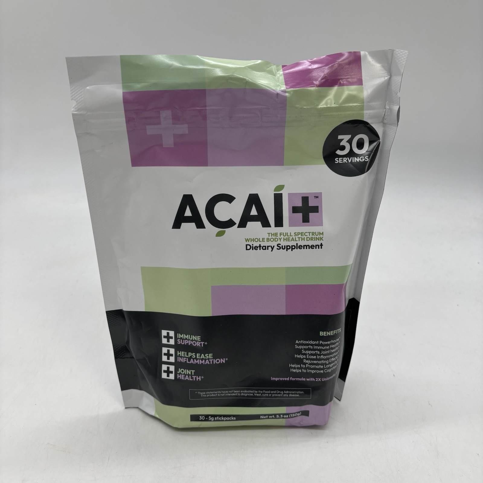 Açaí Base Expiration Dietary Supplement Drink Packets Exp 07-26 NEW gallery