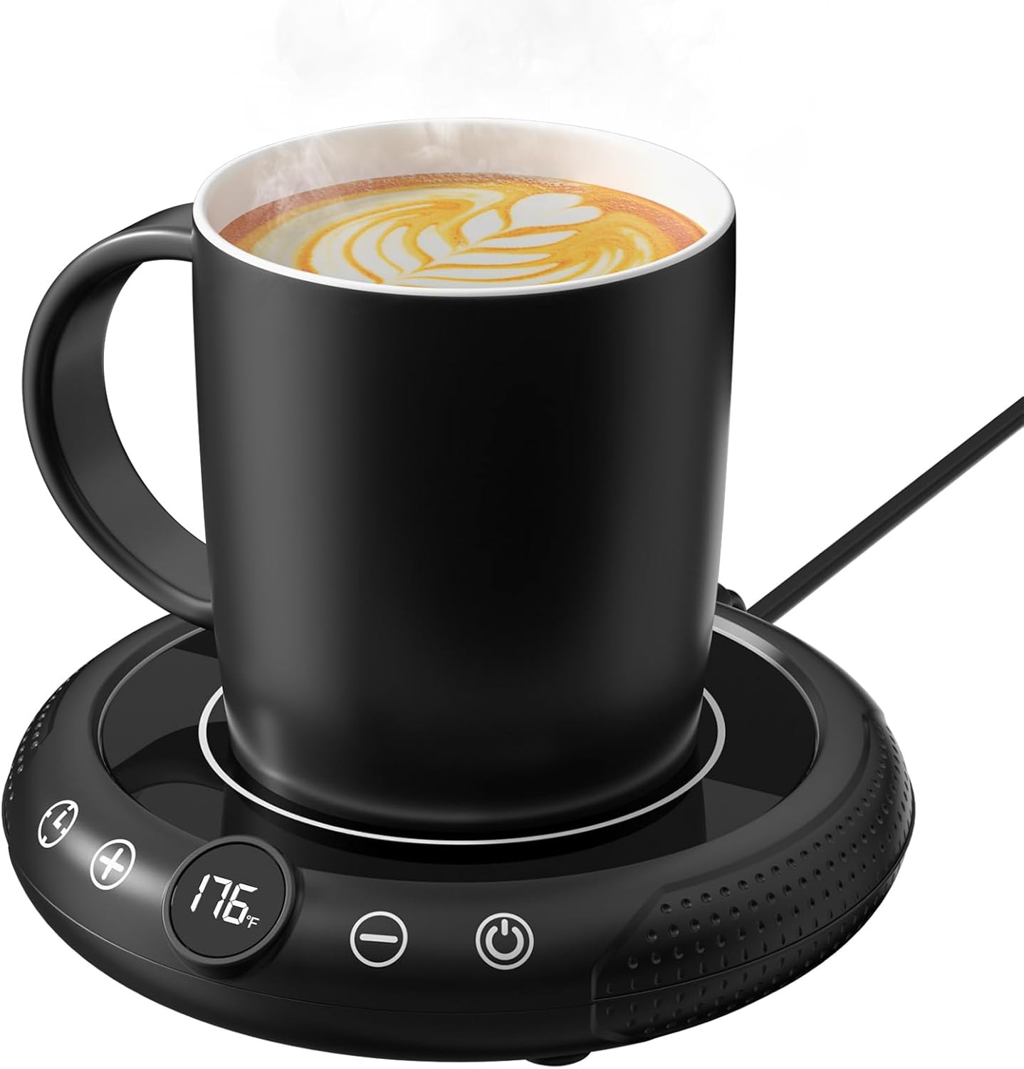 Coffee Mug Warmer with Mug Set - Cup Warmer for Desk Auto Shut Off, Smart Electr gallery