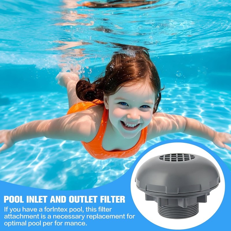 Pool Inlet Strainer Kit For INTEX Coleman Above Ground Pool 1 1/2" Fittings gallery