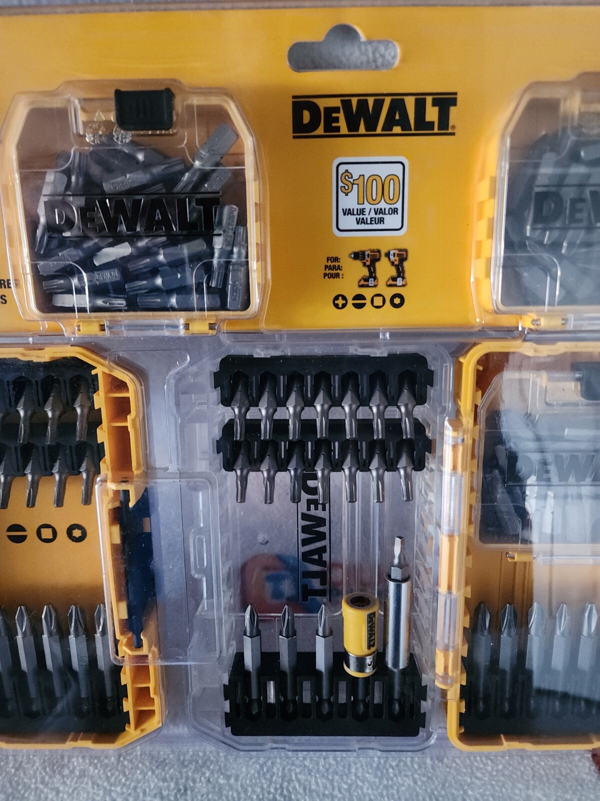 DeWalt 200 Pc. Screwdriving Bit Set DWAF12200 gallery