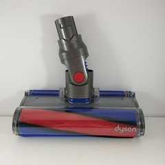 Genuine Dyson V8 Soft Roller “Fluffy” Cleaner Head — OEM 966489-11 (966489-04)