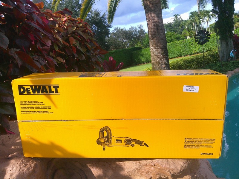 Dewalt DWP849X 7"/9" Variable Speed Rotary Polisher, 12 Amp 2025 gallery