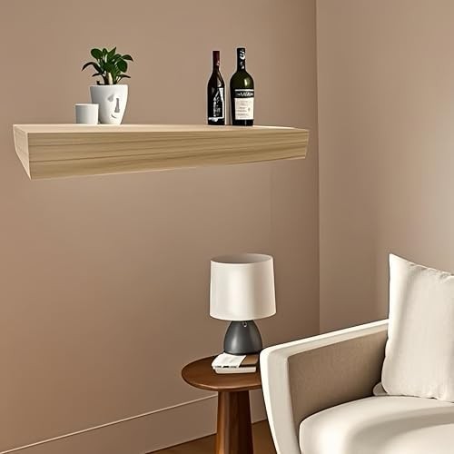 Concealed Gun Floating Shelf with Hidden Drawer,Safe Storage gallery