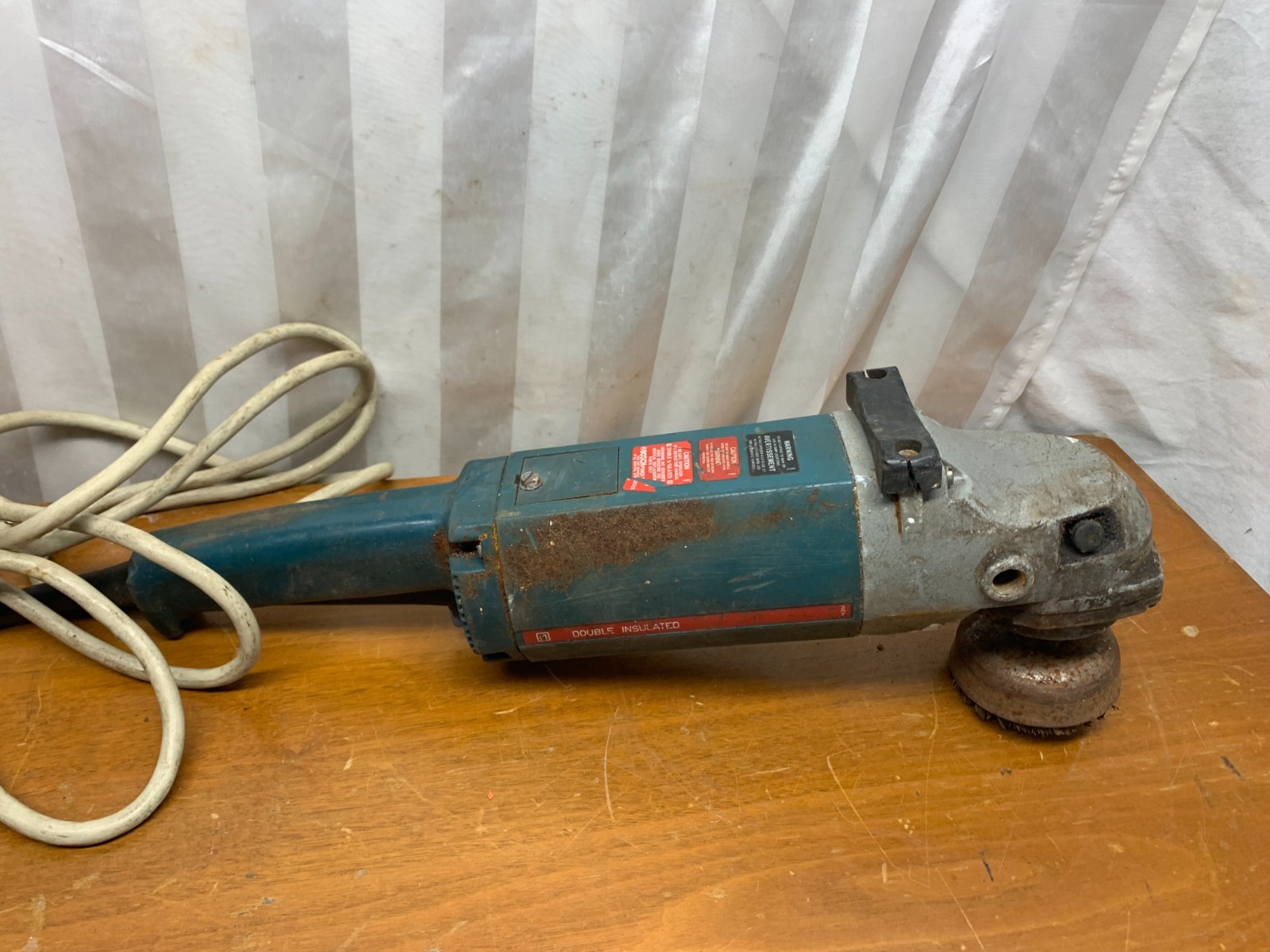 Bosch 0601321439 Vintage 7" Angle Sander Grinder 8000 Rpm 15 Amp Germany WORKS gallery