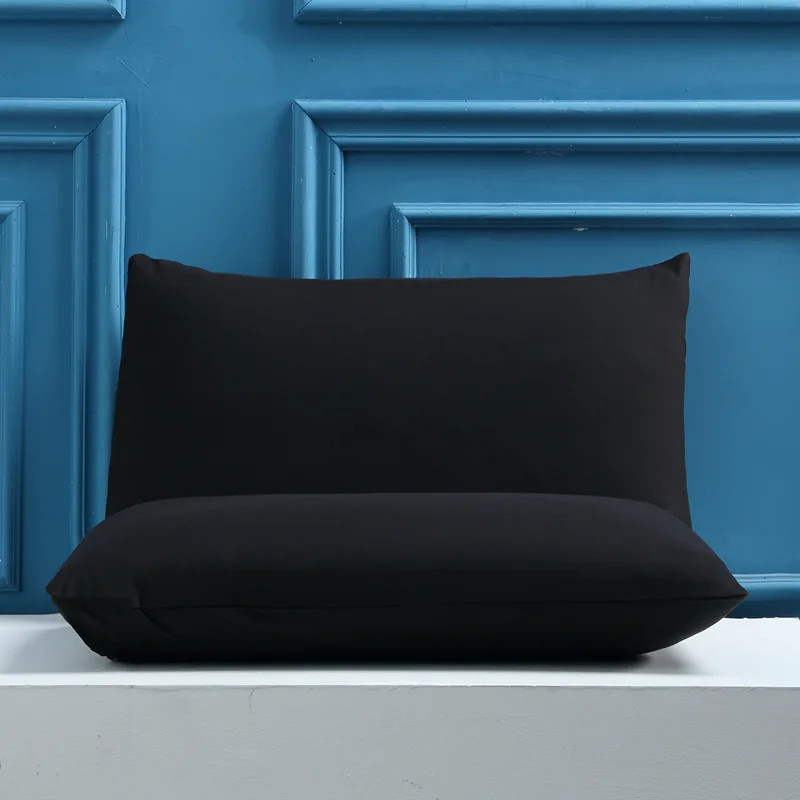 2pcs Solid Color Pillowcases (No Pillow Insert), Soft Brushed Microfiber Envelop gallery