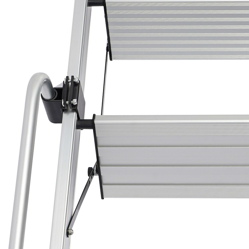 RV Bunk Ladder, 4 Step Integrated Aluminum Camper Bed Silver gallery