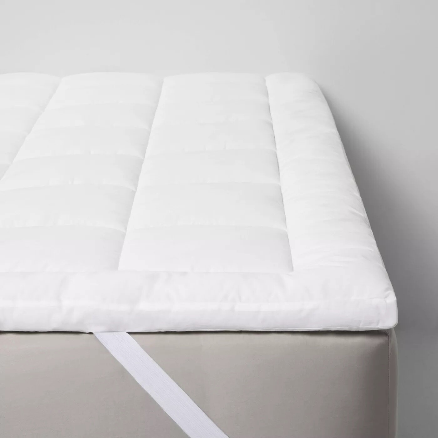 Made by Design Machine Washable Cotton Blend Firm Quilted Mattress Pad - Twin gallery