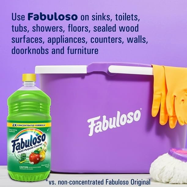 Multi Surface All Purpose Floor Cleaner, Passion Of Fruits Scent, 56 Fl Oz,... gallery