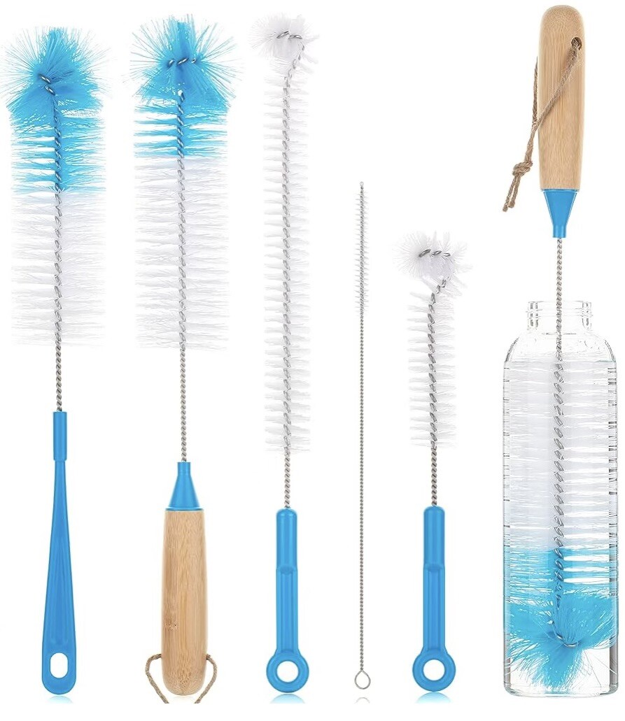 Turbo Microfiber Long Brush Cleaning Kit - Pack of 5 gallery