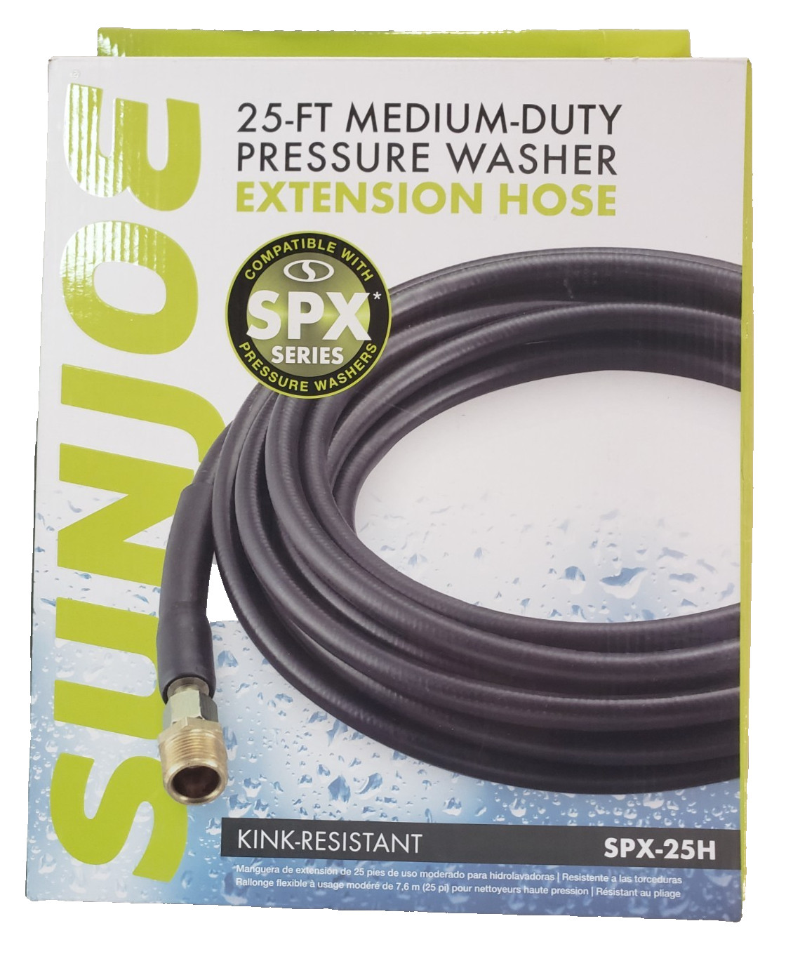 Sun Joe 25ft Medium-Duty Pressure Washer Extension Hose for SPX Series gallery
