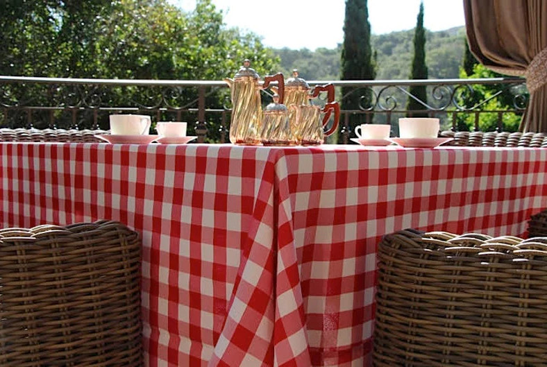 Checkered Tablecloth, Gingham Tablecloth, All Sizes gallery