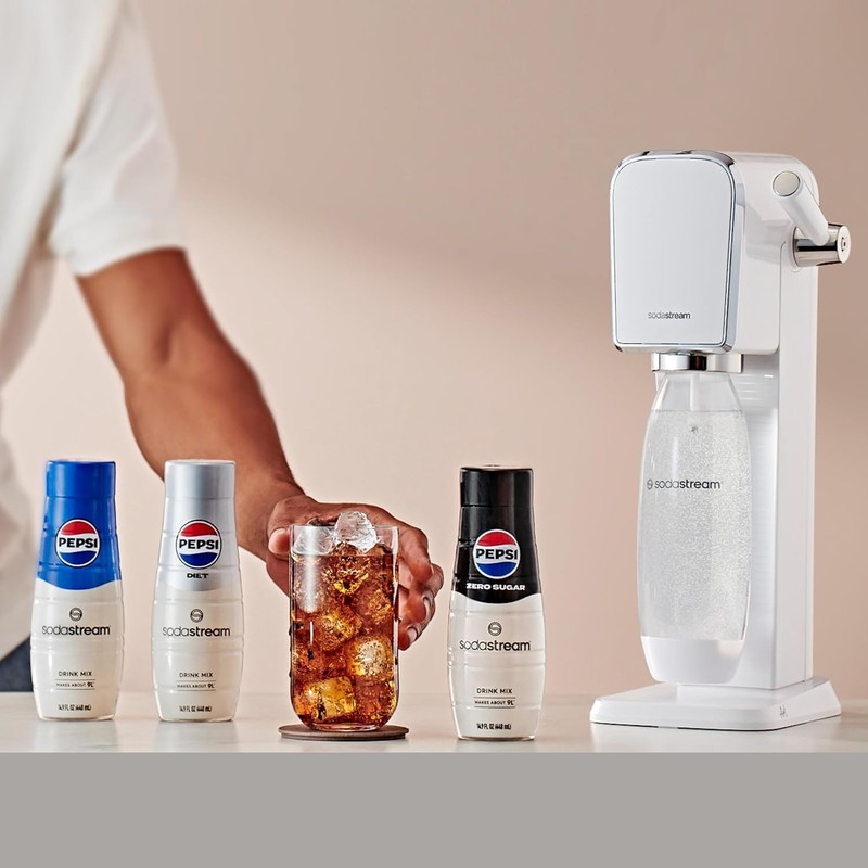 SodaStream® Pepsi® Zero Sugar Beverage Mix (440ml, 14.9 Fl Oz (Pack of 4) gallery