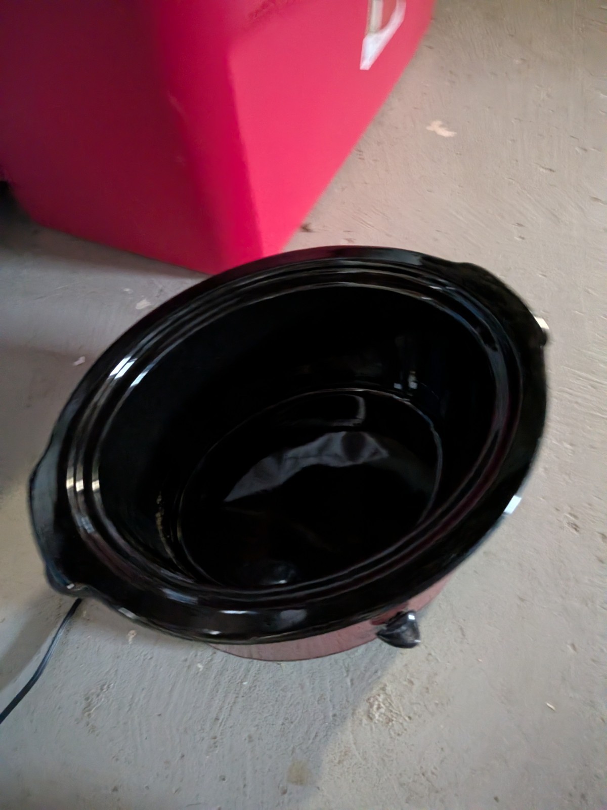 Hamilton Beach Slow Cooker Red Bosch HMT72M450 Warm Low High Settings Used gallery