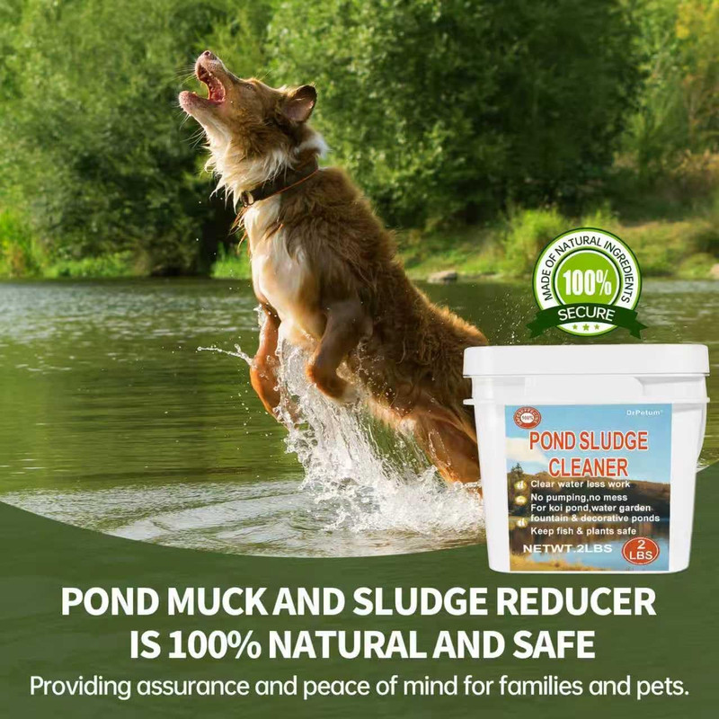 Muck Reducer, 2LB Natural Muck Sludge Solution Tablets, Away Muck and Odor Contr gallery