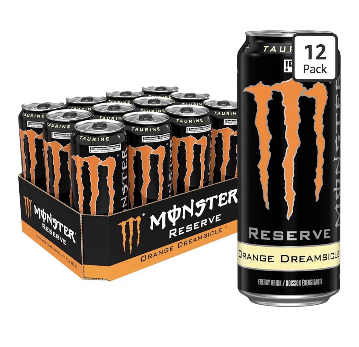 Monster Energy Reserve Orange Dreamsicle, 16 Oz, Pack Of 12 Discontinued Flavor gallery
