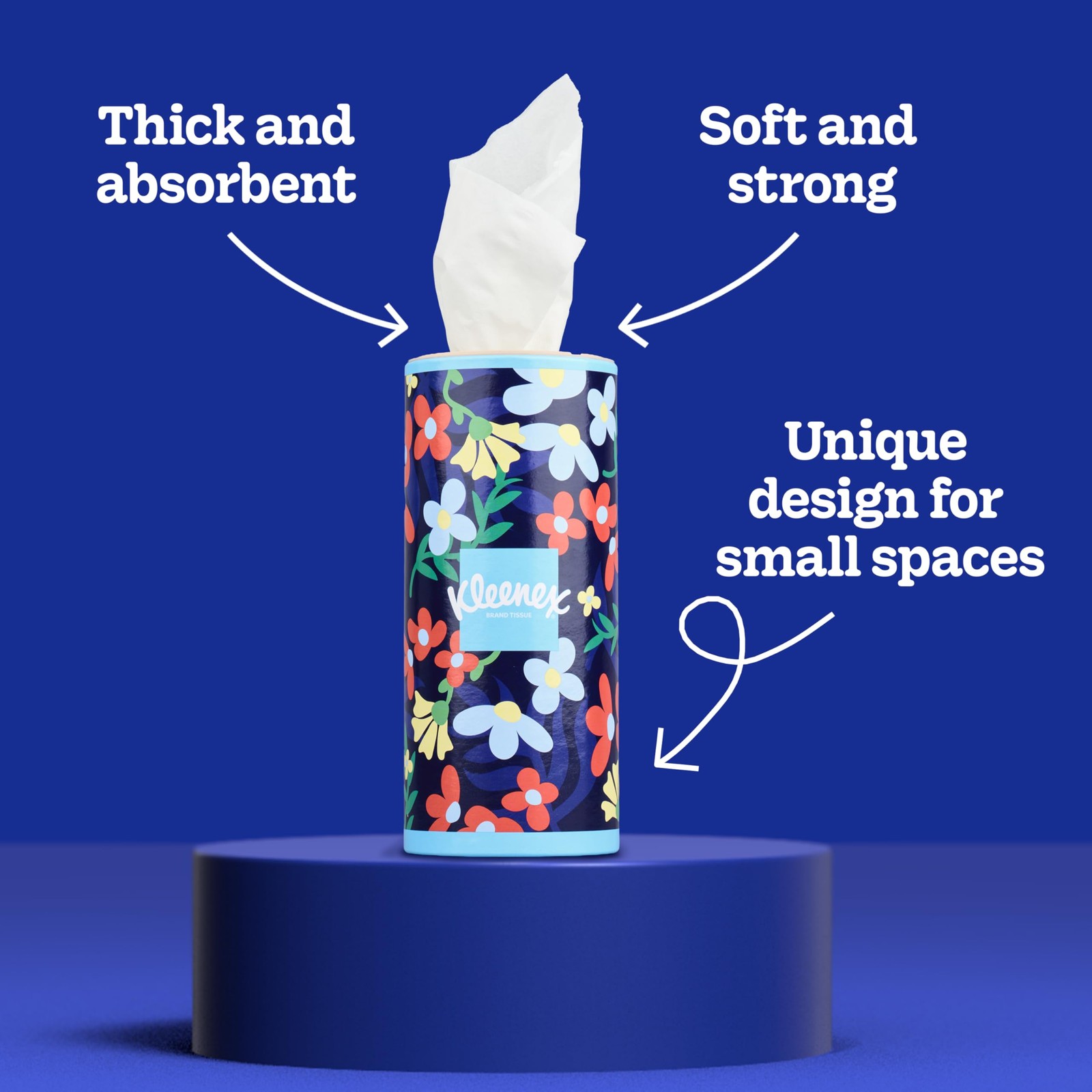 Kleenex Perfect Fit Facial Tissues, 4 Cannisters, 50 4 Count (Pack of 1), 0 gallery